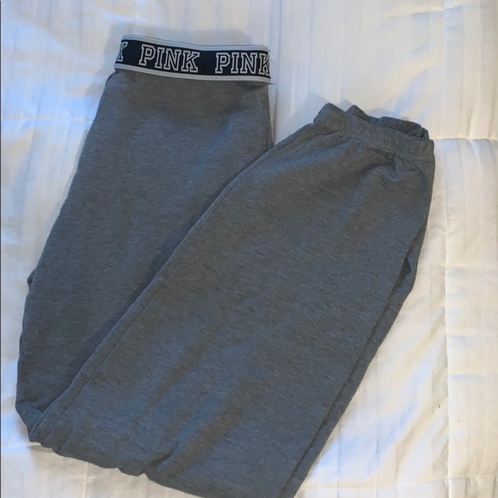 Gray PINK Victoria’s Secret Sweatpants